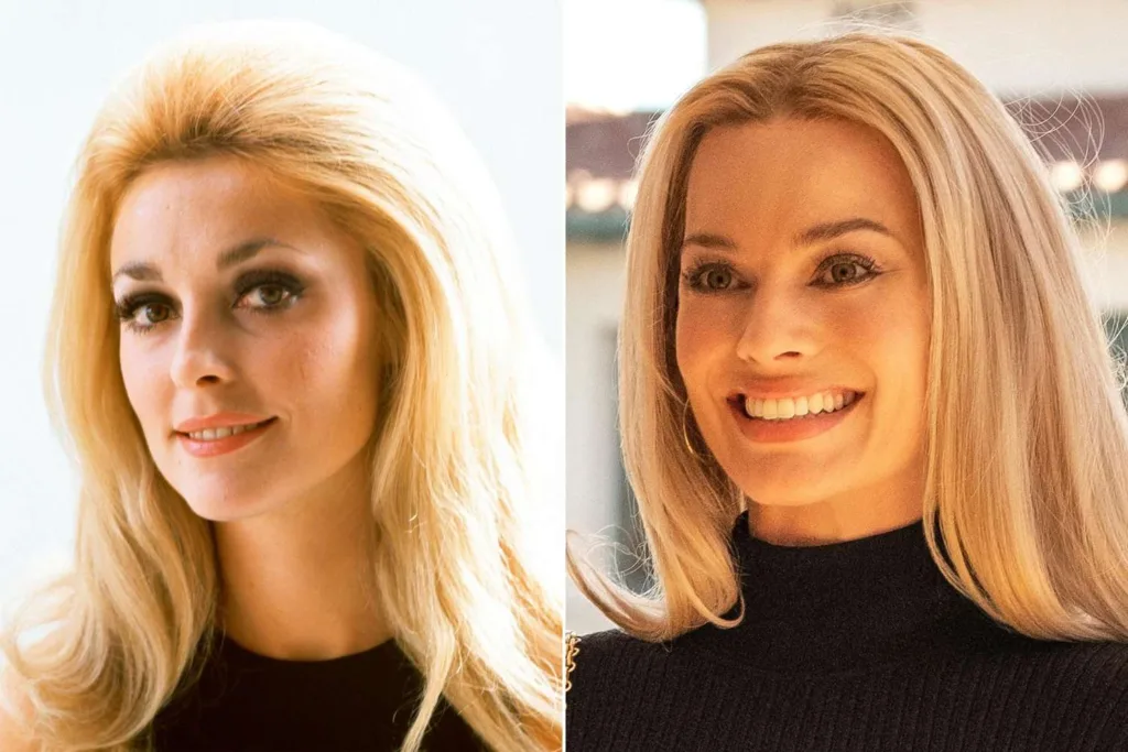 Sharon Tate ve Margot Robbie.
