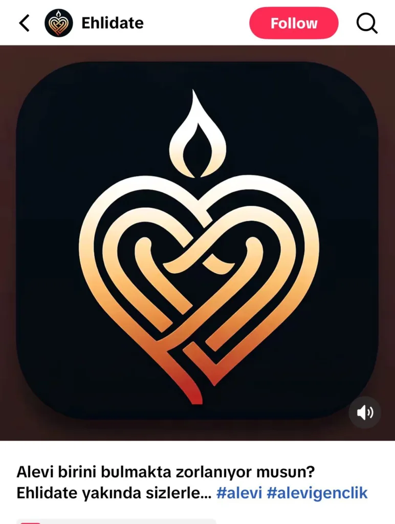 Alevilere özel dating app.