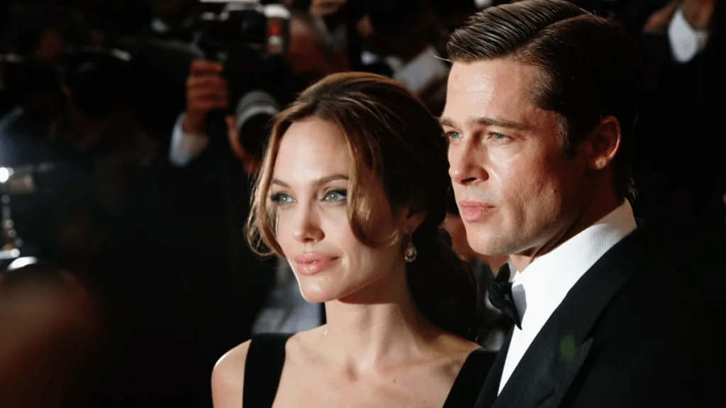 Brad Pitt ve Angelina Jolie.